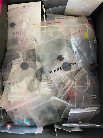 Photo of free Spare buttons/sequins/thread (WN4) #1