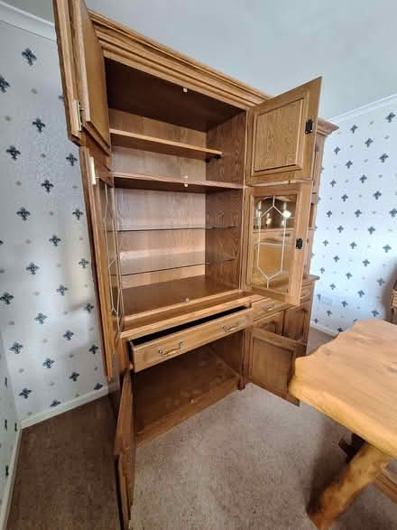 Photo of free Oak storage unit (Navenby LN5) #2