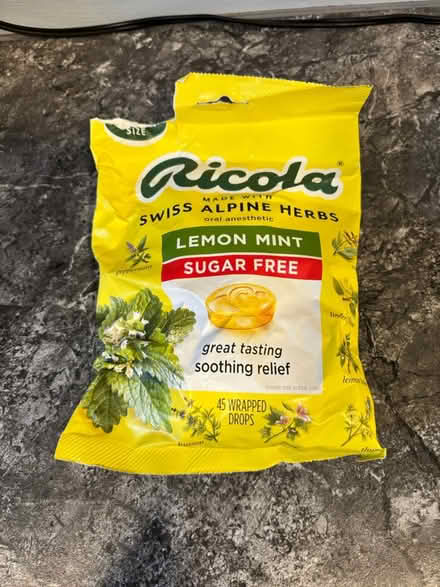 Photo of free Lemon mint Sugar free Ricolas (Drexel Hill) #1