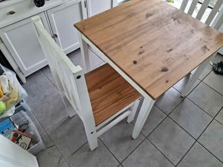 Photo of free Small table and 2 chairs (Blackwell RH19) #3
