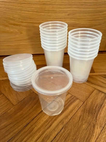 Photo of free Small plastic tubs with lids* (Cookham SL6) #1
