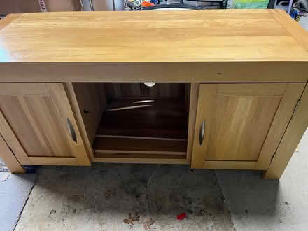 Photo of free Oak TV cabinet (Winnersh, Wokingham) #1