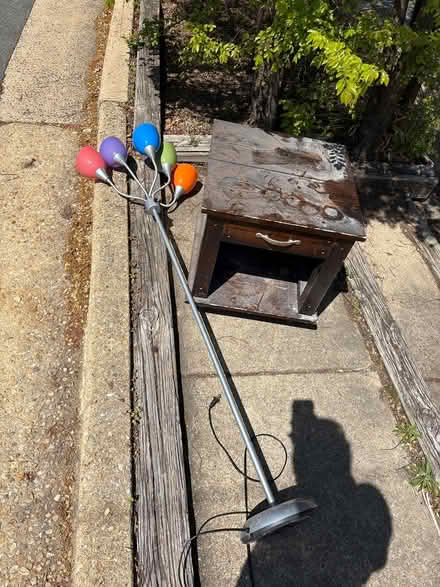 Photo of free Lamp and/or Nightstand (North of DelRay) #1