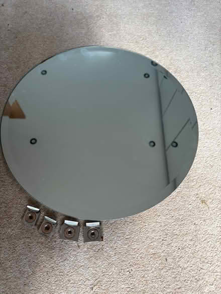 Photo of free Bevelled circle mirror (Penrith CA11) #1