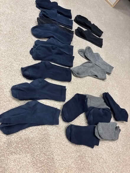 Photo of free Boys socks size 9-12 (Derby DE24) #1