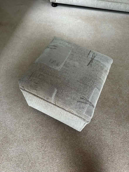 Photo of free 3 Seat Sofa and Footstool (Bare LA4) #2