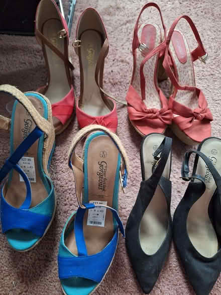 Photo of free High heel shoes, size 9, euro 43 (Brentford Gate TW8) #1