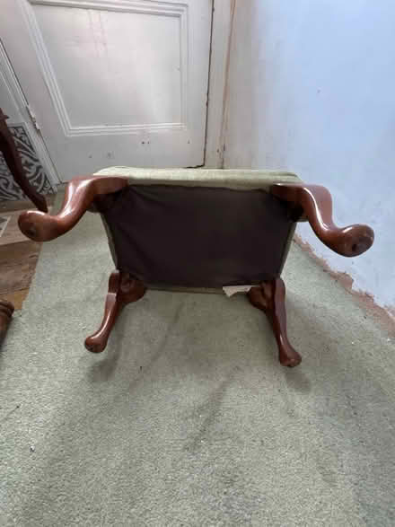 Photo of free Victorian Refurbished Footstool (Woodside SE25) #3
