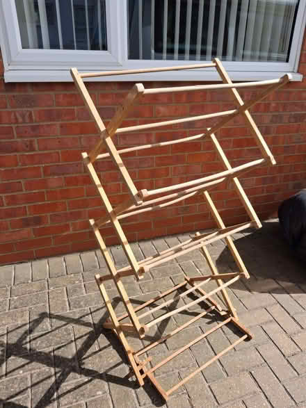 Photo of free Wooden clothes horse (Easington OX16) #1