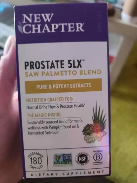 Photo of free New Chapter prostate supplements (Central Aurora) #1