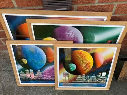 Photo of free 4 colourful lithographs (West Denton NE15) #3