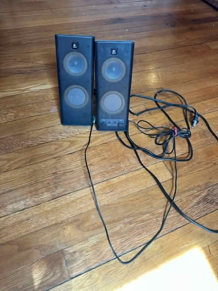 Photo of free Logitech speakers (Bellrock area Malden) #1