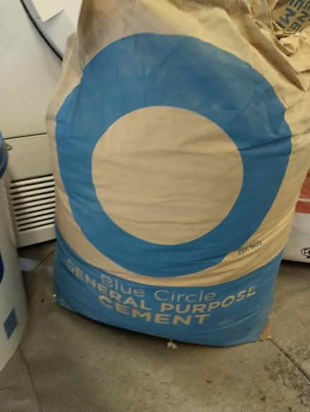 Photo of free Blue circle general purpose cement (Mickleover DE3) #1