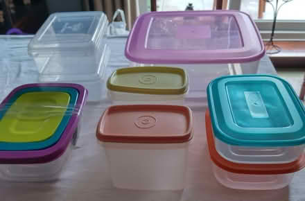 Photo of free 10 plastic food containers (Hereford HR4) #1