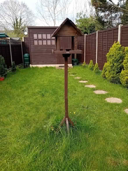 Photo of free Wooden bird feeding table (Greenford UB6) #1