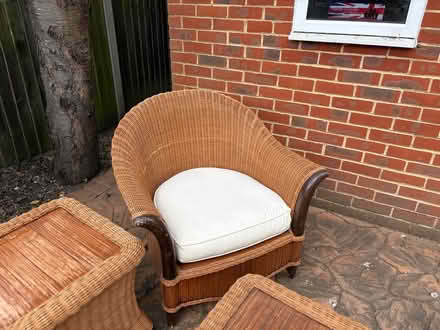Photo of free Wicker Garden / Conservatory Set (Bexleyheath) #2