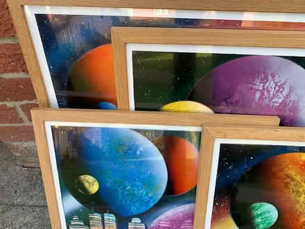 Photo of free 4 colourful lithographs (West Denton NE15) #1