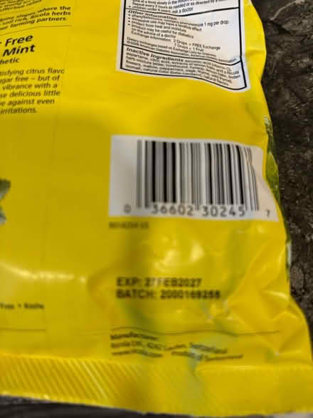 Photo of free Lemon mint Sugar free Ricolas (Drexel Hill) #2