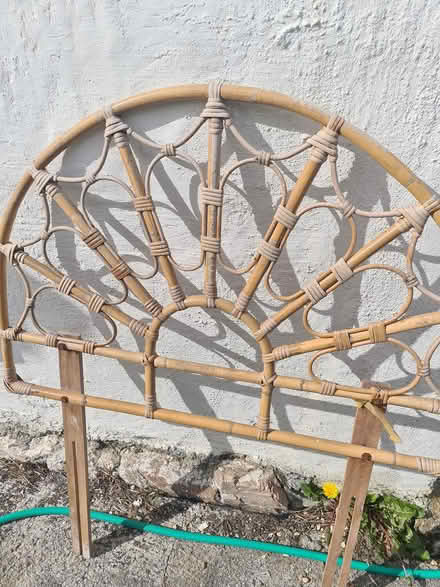 Photo of free Cane headboard for single bed (Howth) #3