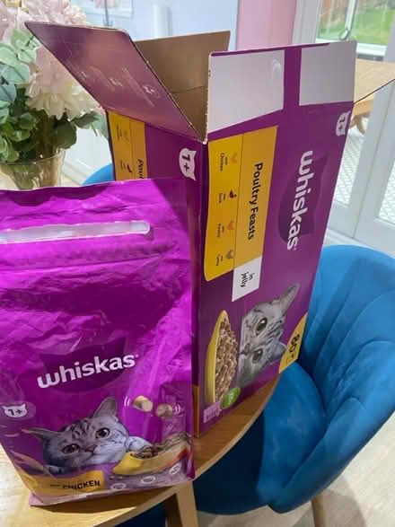 Photo of free Whiskas wet food and biscuit (De7 9la) #1