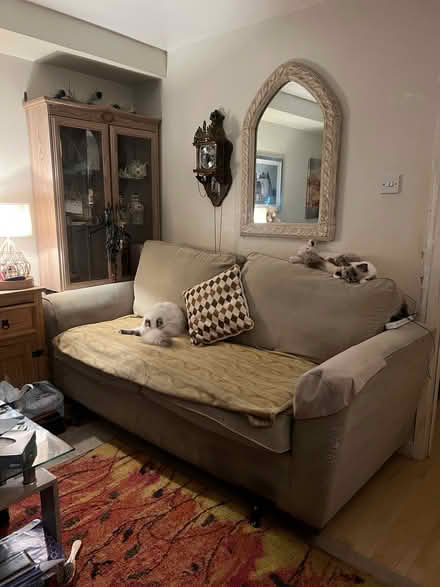 Photo of free Sofa in stone Beige (Wormholt W12) #1