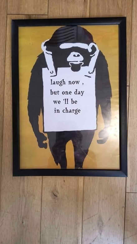 Photo of free Banksy print (Allington ME16) #1