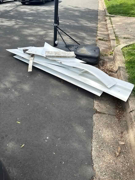 Photo of free Scrap aluminum from roll (Lyon park, arlington) #1