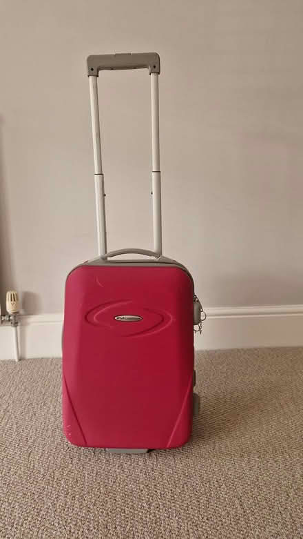 Photo of free Small wheeled hardshell suitcase (TN40 chantry Bexhill) #1