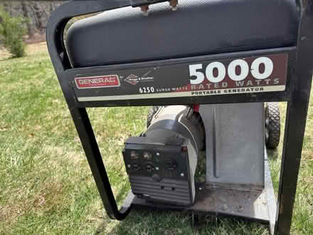 Photo of free 5000W Generac Portable Generator (Acton, MA) #2