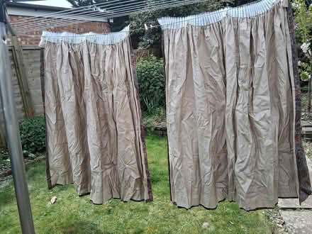 Photo of free 2nd pair of lined curtains (Chichester PO19) #2