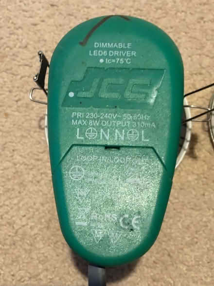 Photo of free 3 dimmable JCC LED Downlighters (used) (Wood Farm OX3) #2