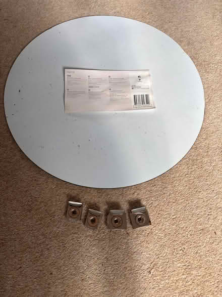Photo of free Bevelled circle mirror (Penrith CA11) #2