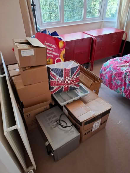 Photo of free Cardboard boxes and shopping bags (Malvern, WR14) #1