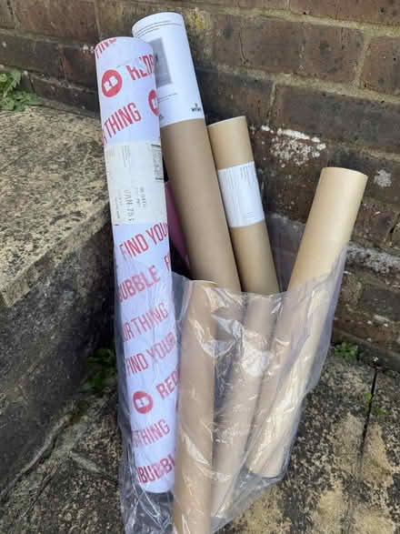 Photo of free Assorted poster tubes of various sizes (Hollingbury BN1) #1