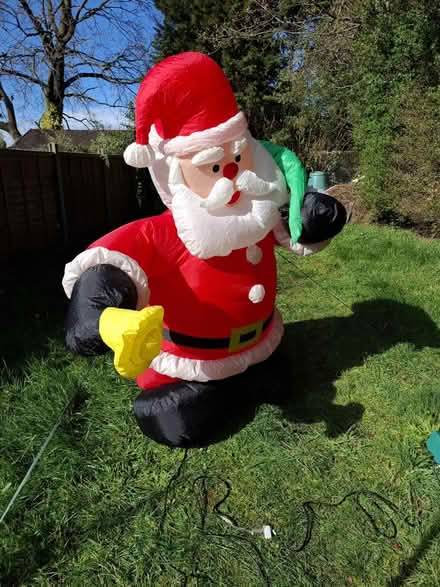 Photo of free Inflatable Santa (Erdington B235HA) #1