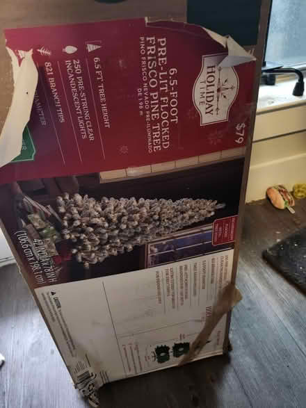 Photo of free 6.5 foot Christmas tree (76102) #2
