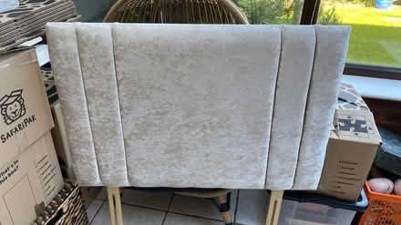 Photo of free Single Bed Headboard (Washington, Teal Farm, NE38) #1