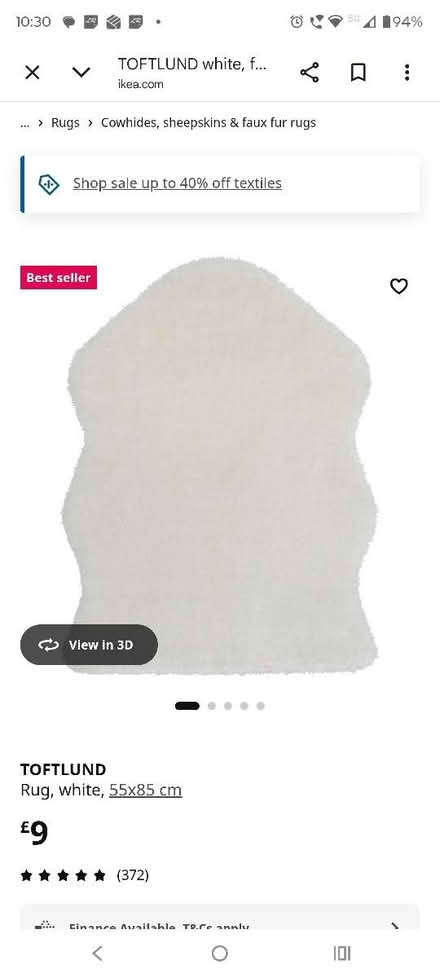 Photo of free Ikea rugs (GU3) #2