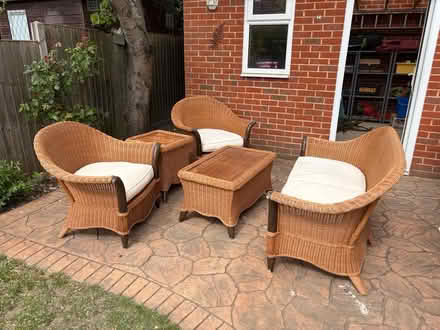 Photo of free Wicker Garden / Conservatory Set (Bexleyheath) #1
