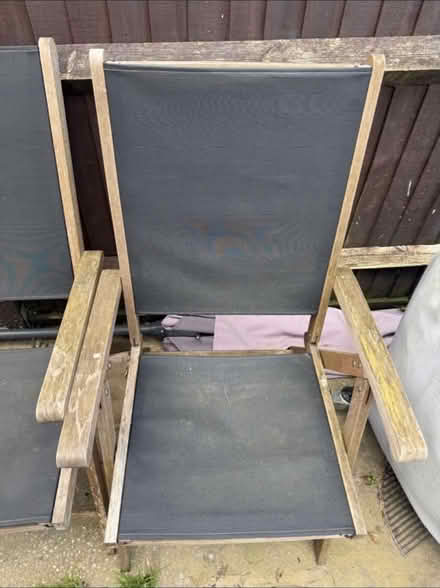 Photo of free X2 Garden chairs (CR3 Caterham on the hill) #2