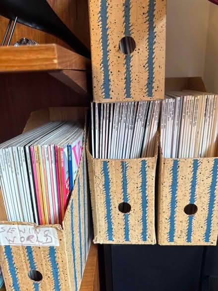 Photo of free Vogue pattern magazines from 1988 to 2002 (Southport PR8) #3