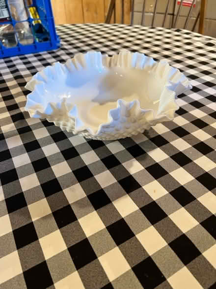 Photo of free Vintage milk glass bowl (Raritan twp) #1