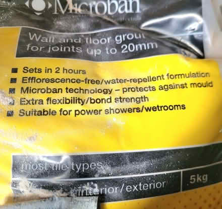Photo of free Bathroom grout mix (Thatcham RG19) #2