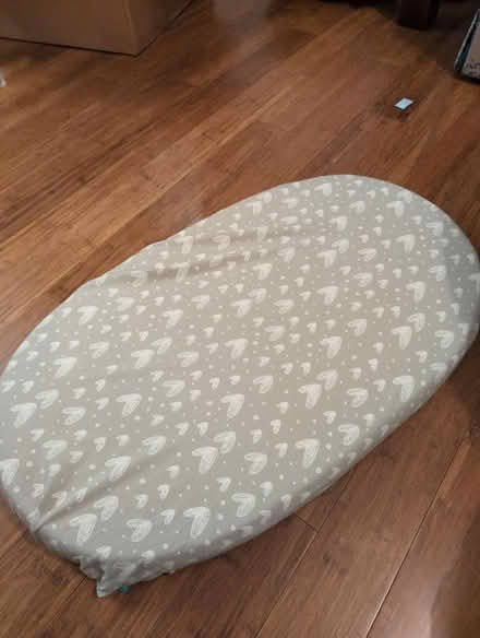 Photo of free Bassinet mattress with cover (Redwood city) #1