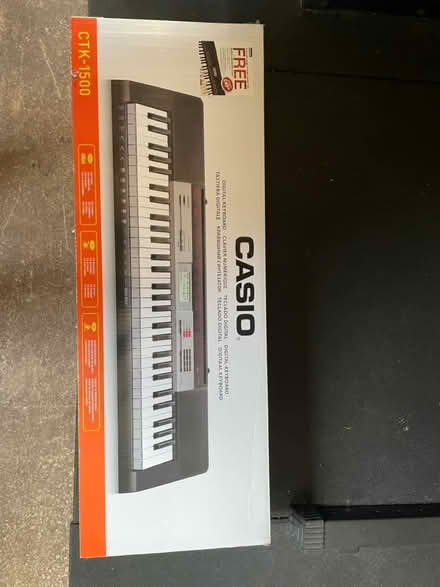 Photo of free Keyboard and Stand (Newport, TF10) #1