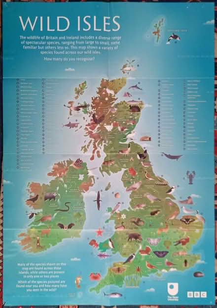 Photo of free Wall Posters from Open University and BBC (Shortlands BR2) #3