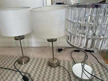 Photo of free 3 lamps (Malone road) #1
