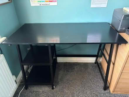 Photo of free Black Desk: prefect condition (Hoole, Chester) #1