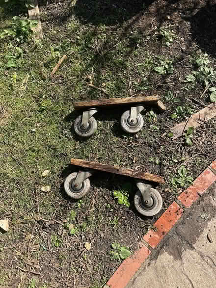 Photo of free very large castors (Upper Norwood SE19) #1