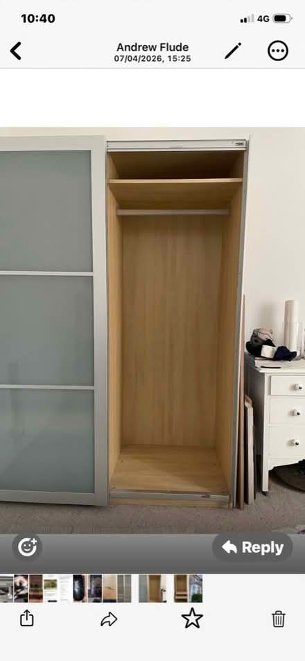 Photo of free Double wardrobe (Nether Edge S7) #2